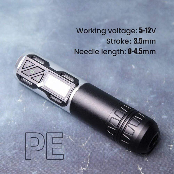 Planet Gates Professional Wireless Tattoo Pen Machine Battery with Portable Power Brushless Motor Digital LED Display For Body Art