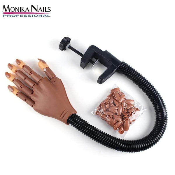 Planet Gates Prosthetic Fake Hands Model For Nail Art Making Exercises Painting Tool Training Manicure For Beginner Practice Equipment