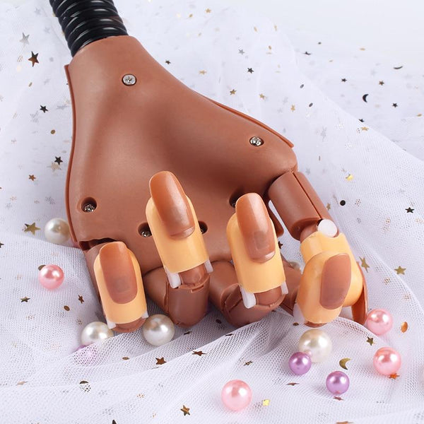 Planet Gates Prosthetic Fake Hands Model For Nail Art Making Exercises Painting Tool Training Manicure For Beginner Practice Equipment