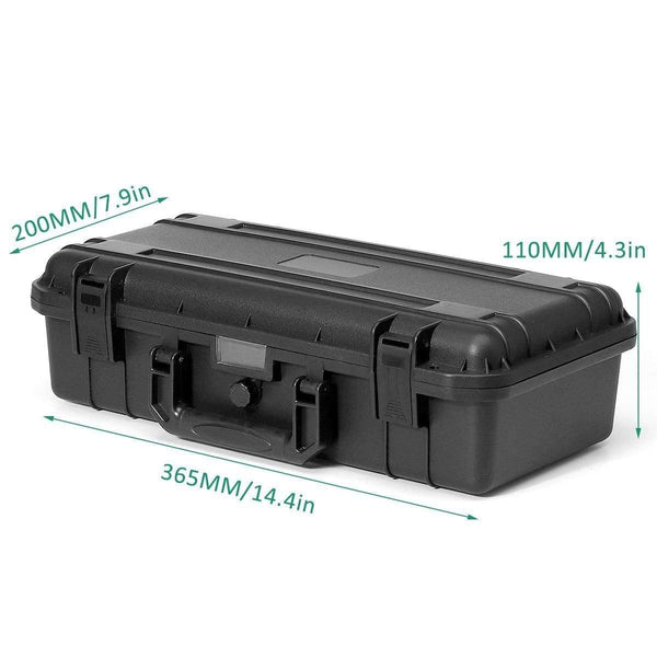 Protective Safety Instrument Tool Box Waterproof Shockproof Toolbox Sealed Tool Case Impact Resistant Suitcase With Sponge