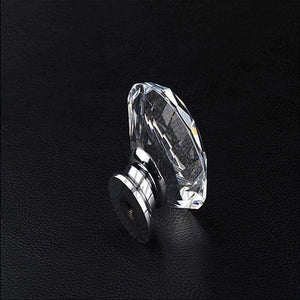 Planet Gates PRWMAN 5Pcs Diamond Crystal Glass Door Drawer Cabinet Wardrobe Pull Handle Knob 40mm Kitchen Furniture Accessories