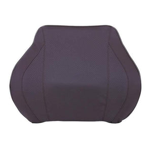 Planet Gates PU Coffee 2 Car Seat Head Neck Rest Massage Auto Pillow Space Memory Neck Headrest Car Cover Vehicular Pillow Seat Headrest Accessories