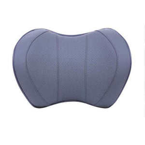 Planet Gates PU gray Car Seat Head Neck Rest Massage Auto Pillow Space Memory Neck Headrest Car Cover Vehicular Pillow Seat Headrest Accessories