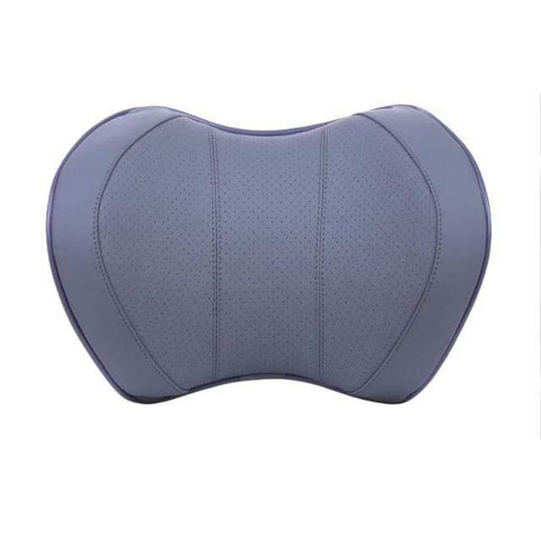 Planet Gates PU gray Car Seat Head Neck Rest Massage Auto Pillow Space Memory Neck Headrest Car Cover Vehicular Pillow Seat Headrest Accessories
