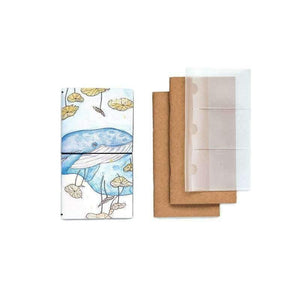 Planet Gates PU Leather Cover Notebooks Schedule Monthly Planner Organizer Cute Diary Writing Pads Composition Book Agenda Stationery