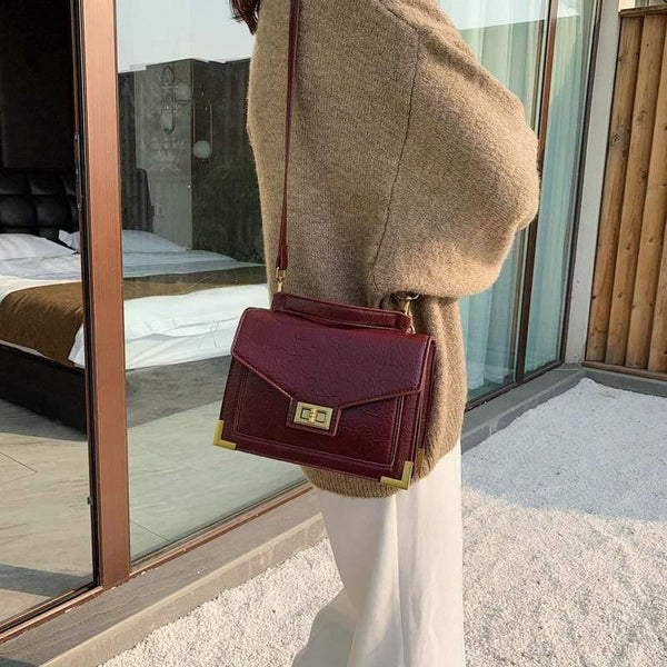 PU Leather Crossbody Bags For Women 2019 Lady Shoulder Messenger Bag Female Travel Handbags