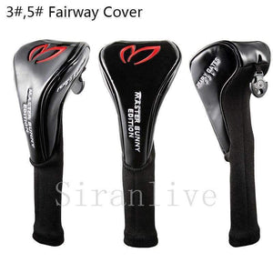 Planet Gates PU Leather Golf Club Head Cover (1# Driver/wood Cover 3#,5# Fairway Cover)