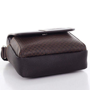 Planet Gates Pu Leather Men Messenger Bag Briefcase shoulder crossbody handbag business bag casual men's travel bag  KY-1