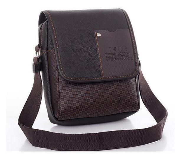 Planet Gates Pu Leather Men Messenger Bag Briefcase shoulder crossbody handbag business bag casual men's travel bag  KY-1