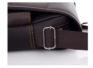 Planet Gates Pu Leather Men Messenger Bag Briefcase shoulder crossbody handbag business bag casual men's travel bag  KY-1