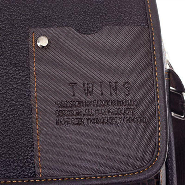 Planet Gates Pu Leather Men Messenger Bag Briefcase shoulder crossbody handbag business bag casual men's travel bag  KY-1