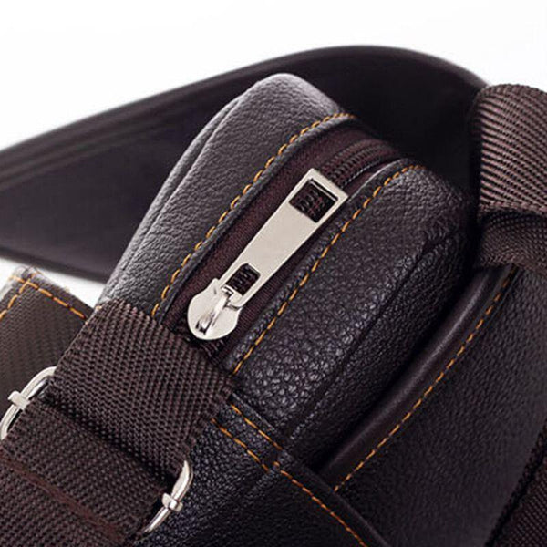 Planet Gates Pu Leather Men Messenger Bag Briefcase shoulder crossbody handbag business bag casual men's travel bag  KY-1