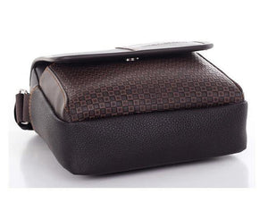 Planet Gates Pu Leather Men Messenger Bag Briefcase shoulder crossbody handbag business bag casual men's travel bag  KY-1