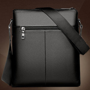 Planet Gates PU Leather Men Messenger Bags Casual Crossbody Bag Business Men's Handbag Bags for gift Men's Small Briefcase