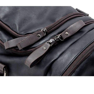 Planet Gates PU Leather Men's Sports Bags Gym Bags Classic Sports HandBag Fitness Travel Bags Workout Shoulder Bag SB0029