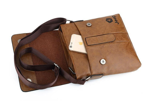 Planet Gates PU leather men shoulder bag with solid cover men leather messenger bag men shoulder bag for fashion men bags