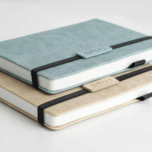 Planet Gates Pu Leather Notebook Hardcover Journal Paper A5 Leatherette Notebook  Elastic Band Travel Bullet Journal Pointed Writing Pads