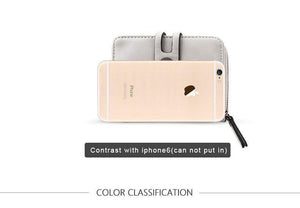 Planet Gates PU Leather Short Women Wallet Zipper Small Women Wallets Card Bag With Coin Purse Pockets Credit Holders