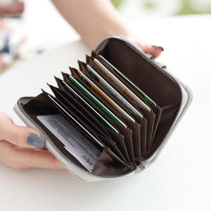 Planet Gates PU Leather Short Women Wallet Zipper Small Women Wallets Card Bag With Coin Purse Pockets Credit Holders