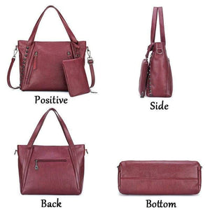 PU Leather Women Handbags Large Capacity Tote Bag Shoulder Bag Crossbody Bags For Women Bag