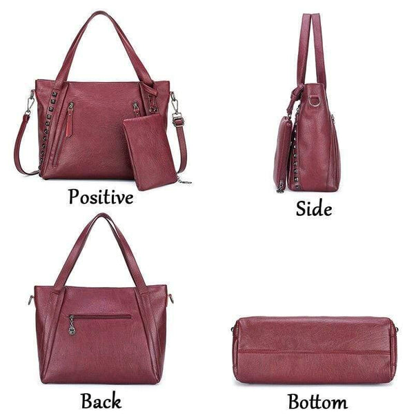 PU Leather Women Handbags Large Capacity Tote Bag Shoulder Bag Crossbody Bags For Women Bag