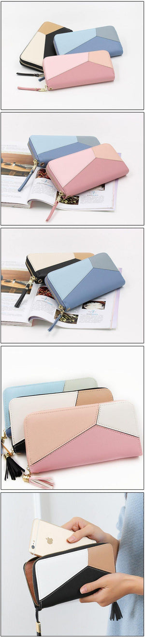Planet Gates PU Women Wallet Best Design High Quality Fashion Wallet Female Girls Phone Pocket Purse Card Holder Long Clutch Coin Purse