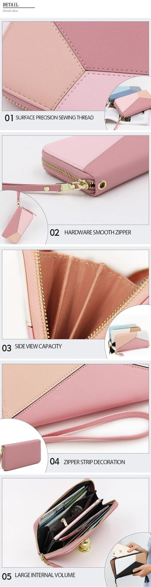 Planet Gates PU Women Wallet Best Design High Quality Fashion Wallet Female Girls Phone Pocket Purse Card Holder Long Clutch Coin Purse