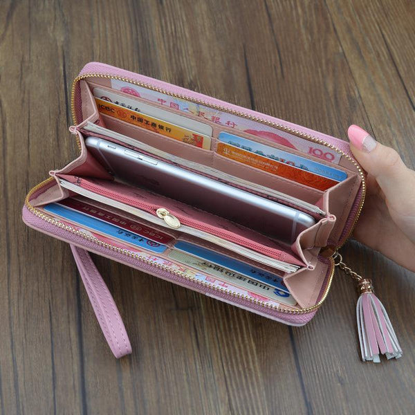 Planet Gates PU Women Wallet Best Design High Quality Fashion Wallet Female Girls Phone Pocket Purse Card Holder Long Clutch Coin Purse