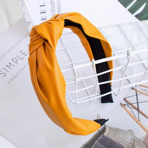 Headband Knot Hair Hoop For Women Simple Cotton Fabric Cross Pearl  Girls Hairband Hair Accessories DSFG05