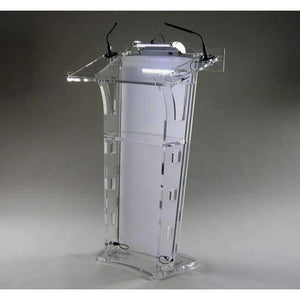 Planet Gates pulpit furniture Free Shipping HoYode Monterrey Price Reasonable Acrylic Podium Pulpit Lectern acrylic pulpit