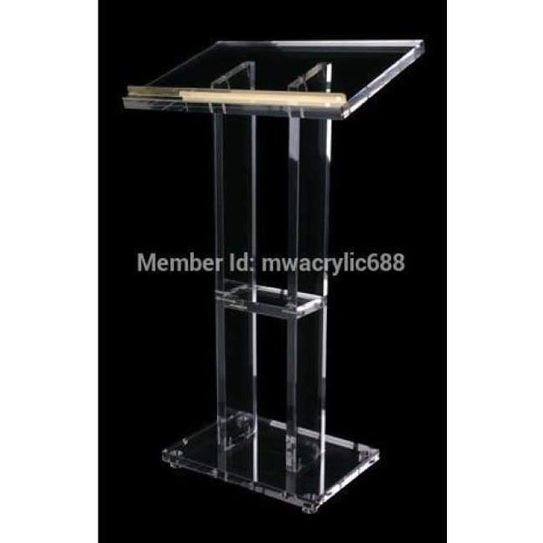Planet Gates pulpit furniture Free Shipping Popularity Beautiful Firm Modern Design Cheap Clear Acrylic Lectern acrylic podium