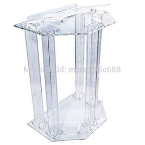 Planet Gates pulpit furniture Free Shipping Price Reasonable Transparent Cheap Clear Acrylic Lectern acrylic pulpit