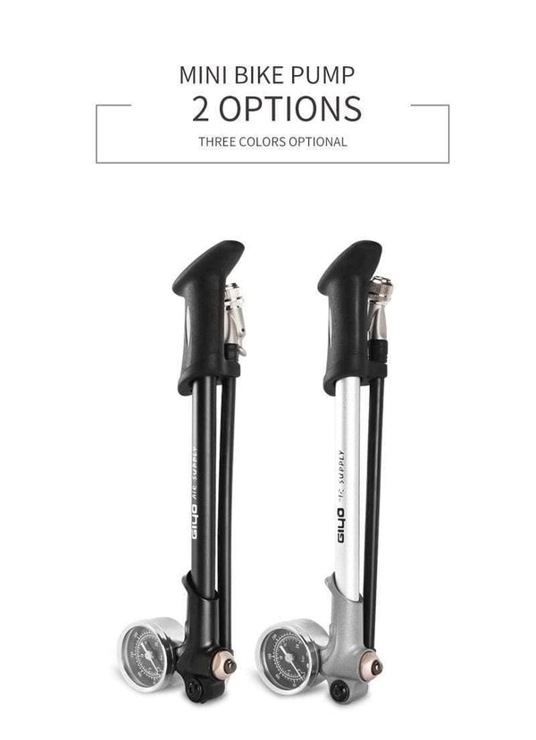Planet Gates Pump 300 psi High-pressure Bike Air Shock Pump For Fork & Rear Suspension Cycling Bicycle Pump Mountain Bike Pump With Gauge