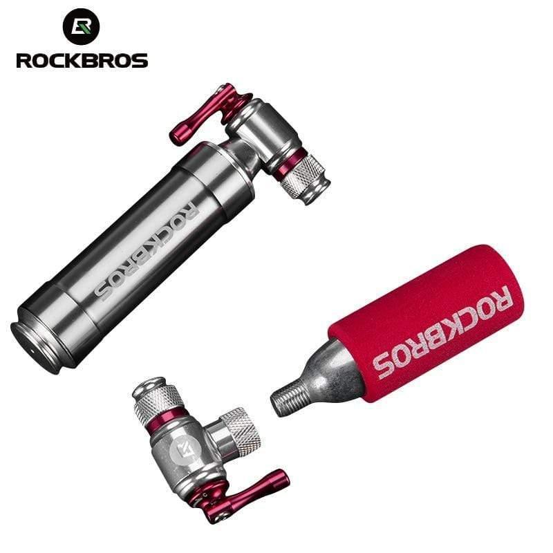 Planet Gates PUMP2 Bicycle Mini Pump CO2 Inflator Insulated Sleeve Air Cycling Bike Bicycle Pump Bike Ball Pump Bike Bicycle Accessories
