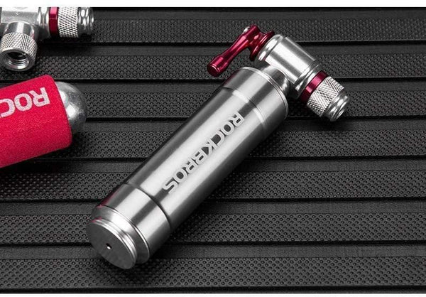 Planet Gates PUMP2 Bicycle Mini Pump CO2 Inflator Insulated Sleeve Air Cycling Bike Bicycle Pump Bike Ball Pump Bike Bicycle Accessories