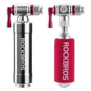 Planet Gates PUMP2 Bicycle Mini Pump CO2 Inflator Insulated Sleeve Air Cycling Bike Bicycle Pump Bike Ball Pump Bike Bicycle Accessories
