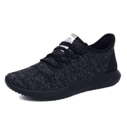 Planet Gates pure black / 11 Men Mesh breathable Shoes 2018 Fashion Men Vulcanized Shoes Lace-up Casual Shoes Men Sneakers