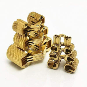 Pure Brass Hidden Hinges Dia.8mm/10mm/12mm Barrel Hinge Invisible Furniture Hinge Hardware Accessories