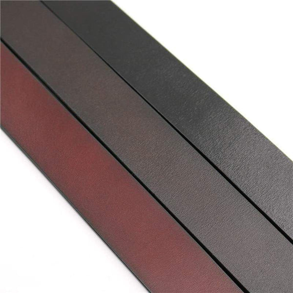 Planet Gates Pure Cowhide Belt Strap No Buckle Genuine Leather Belts Automatic Buckle Belt For Men High Quality