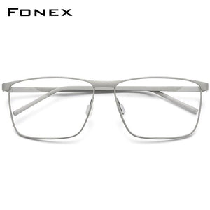 Planet Gates Pure Titanium Glasses Frame Men 2020 Prescription Eye Glasses for Men Square Eyeglasses Myopia Optical Frame Eyewear 8526