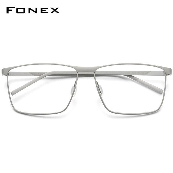 Planet Gates Pure Titanium Glasses Frame Men 2020 Prescription Eye Glasses for Men Square Eyeglasses Myopia Optical Frame Eyewear 8526