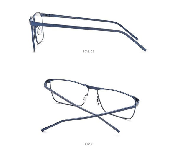 Planet Gates Pure Titanium Glasses Frame Men 2020 Prescription Eye Glasses for Men Square Eyeglasses Myopia Optical Frame Eyewear 8526