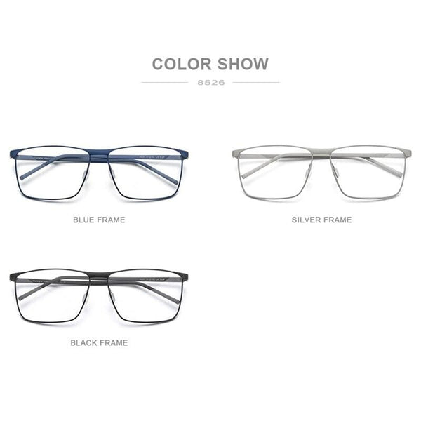 Planet Gates Pure Titanium Glasses Frame Men 2020 Prescription Eye Glasses for Men Square Eyeglasses Myopia Optical Frame Eyewear 8526