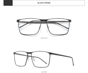 Planet Gates Pure Titanium Glasses Frame Men 2020 Prescription Eye Glasses for Men Square Eyeglasses Myopia Optical Frame Eyewear 8526
