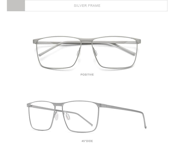 Planet Gates Pure Titanium Glasses Frame Men 2020 Prescription Eye Glasses for Men Square Eyeglasses Myopia Optical Frame Eyewear 8526