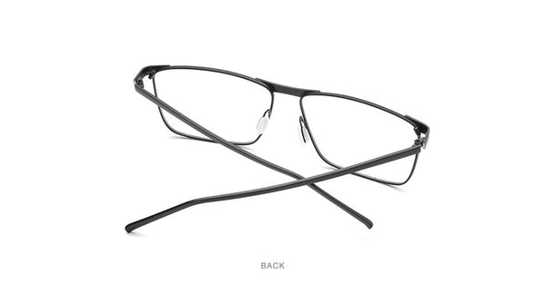 Planet Gates Pure Titanium Glasses Frame Men 2020 Prescription Eye Glasses for Men Square Eyeglasses Myopia Optical Frame Eyewear 8526