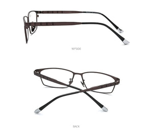 Planet Gates Pure Titanium Glasses Frame Men 2021 New Male Classic Optical Prescription Eyeglasses Frame Full Rim Square Eyewear F85642