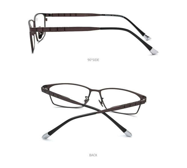 Planet Gates Pure Titanium Glasses Frame Men 2021 New Male Classic Optical Prescription Eyeglasses Frame Full Rim Square Eyewear F85642