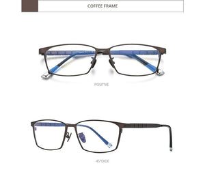 Planet Gates Pure Titanium Glasses Frame Men 2021 New Male Classic Optical Prescription Eyeglasses Frame Full Rim Square Eyewear F85642