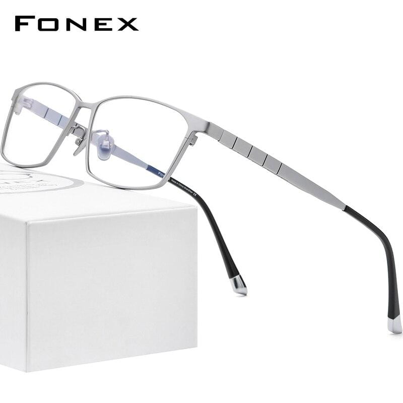 Planet Gates Pure Titanium Glasses Frame Men 2021 New Male Classic Optical Prescription Eyeglasses Frame Full Rim Square Eyewear F85642